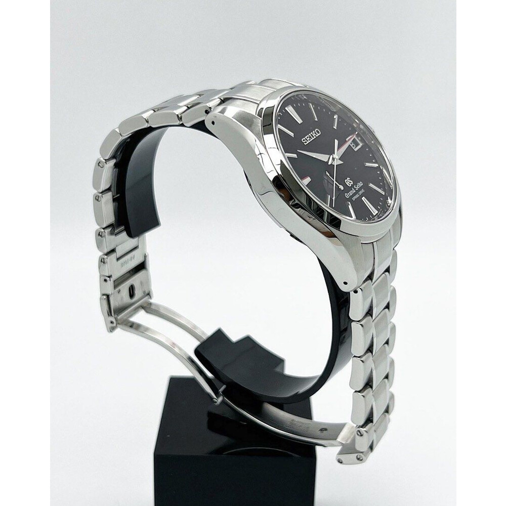 41mm 2018 Grand Seiko SBGA003 Spring Drive Black Dial